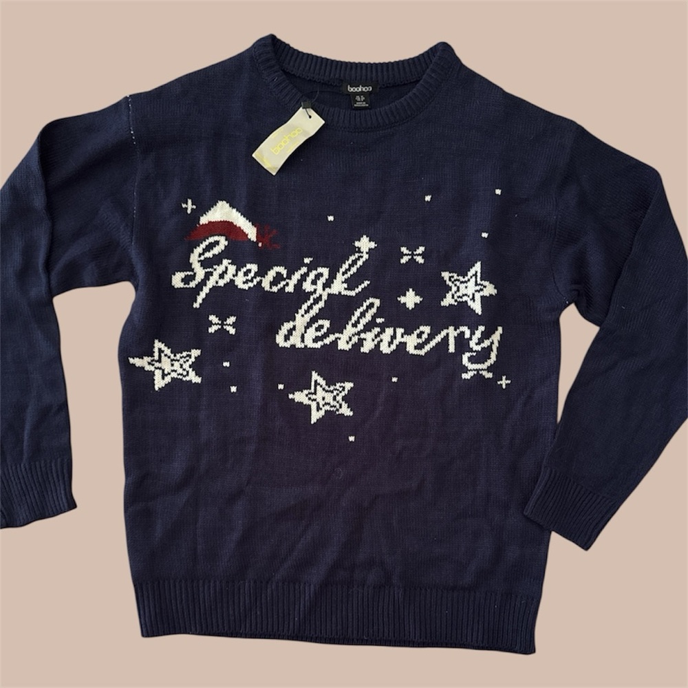 Festive Maternity Sweater